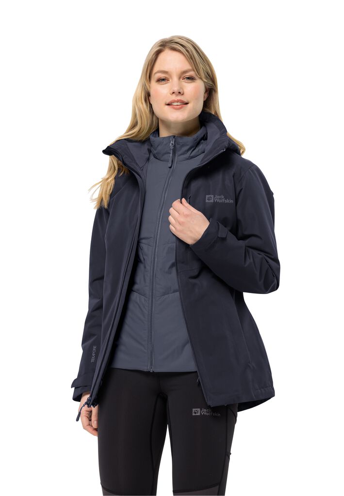 suiker bron Inspectie BERGLAND 3IN1 JKT W - graphite XS - Women's 3-in-1 jacket – JACK WOLFSKIN