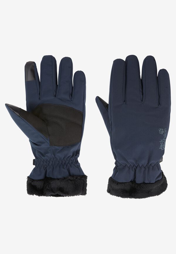 HIGHLOFT GLOVE W night blue S Women's windproof gloves Women's