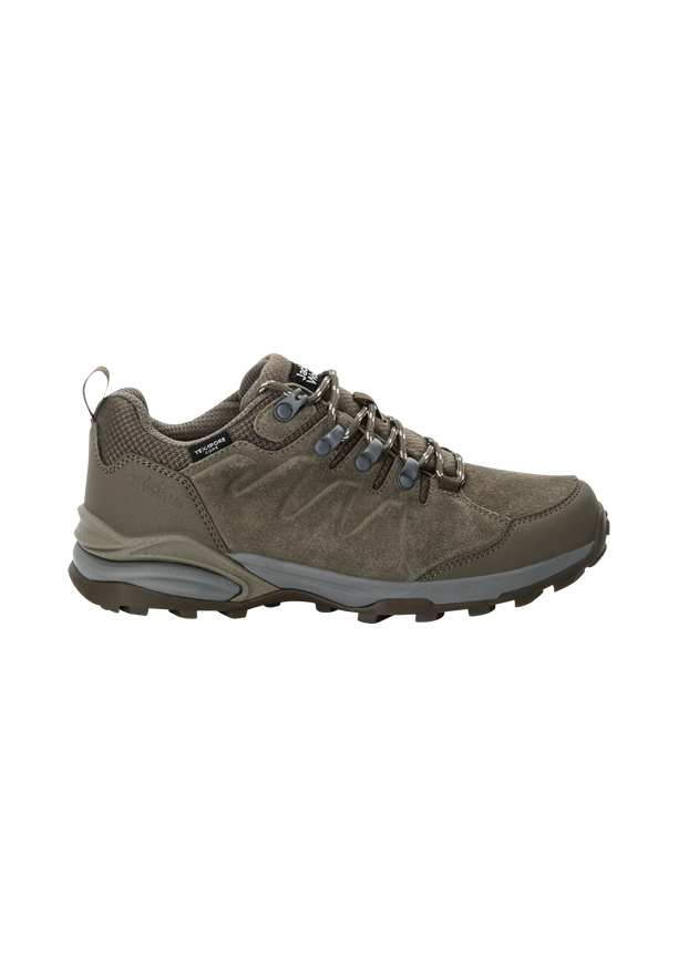 REFUGIO TEXAPORE LOW W chestnut 36 Women s waterproof hiking shoes JACK WOLFSKIN