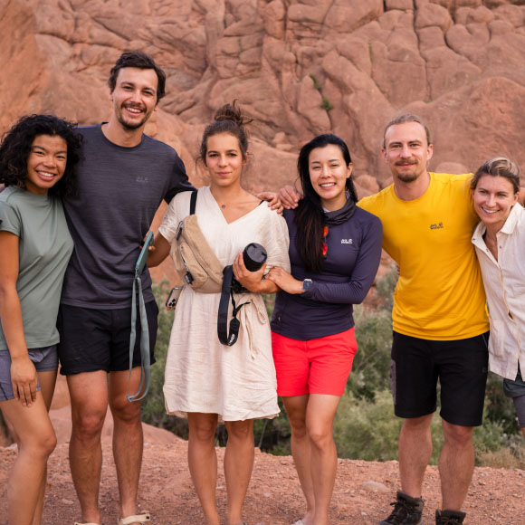 Group photo of part of the group