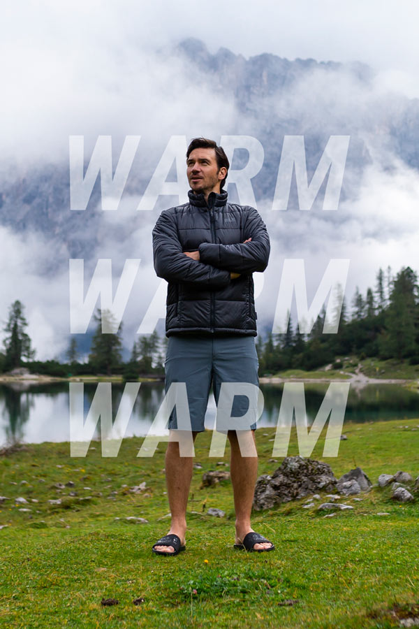 Man crosses his arms